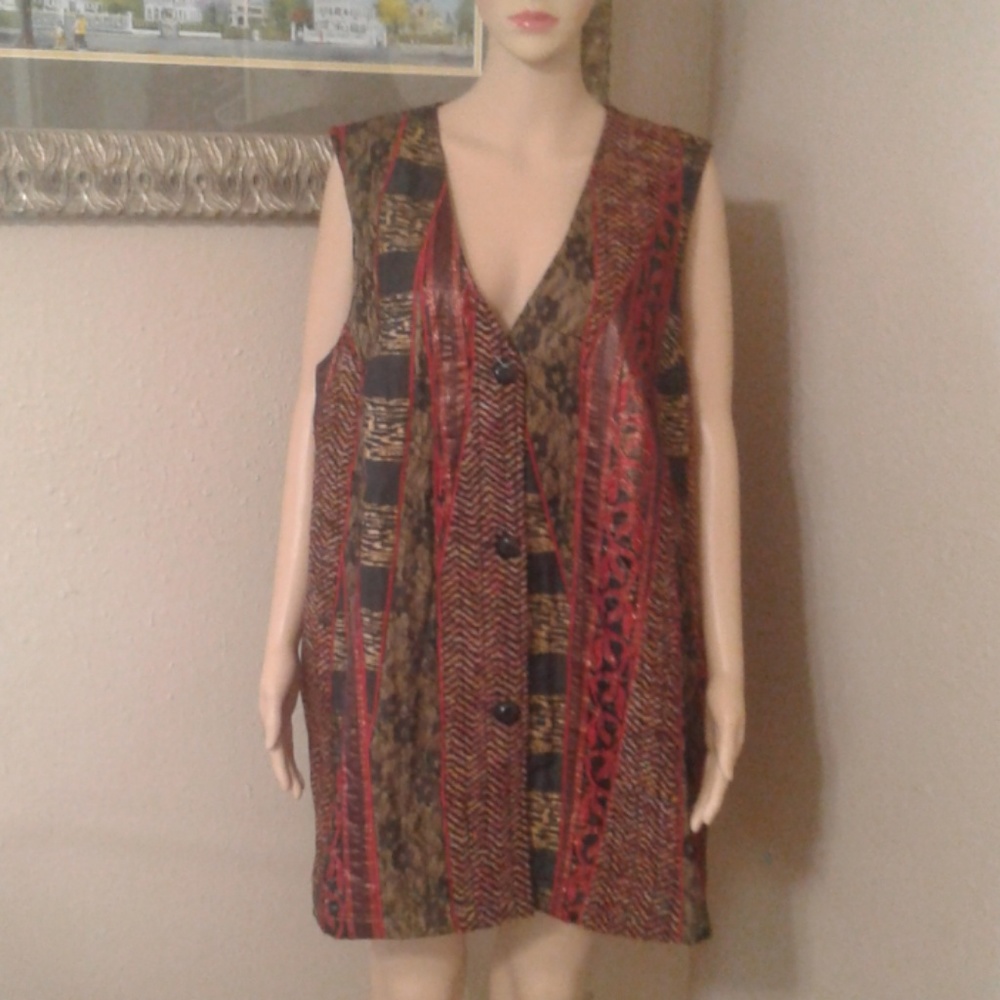 Ulla Popken Baroque Vest Plus Size 20/22